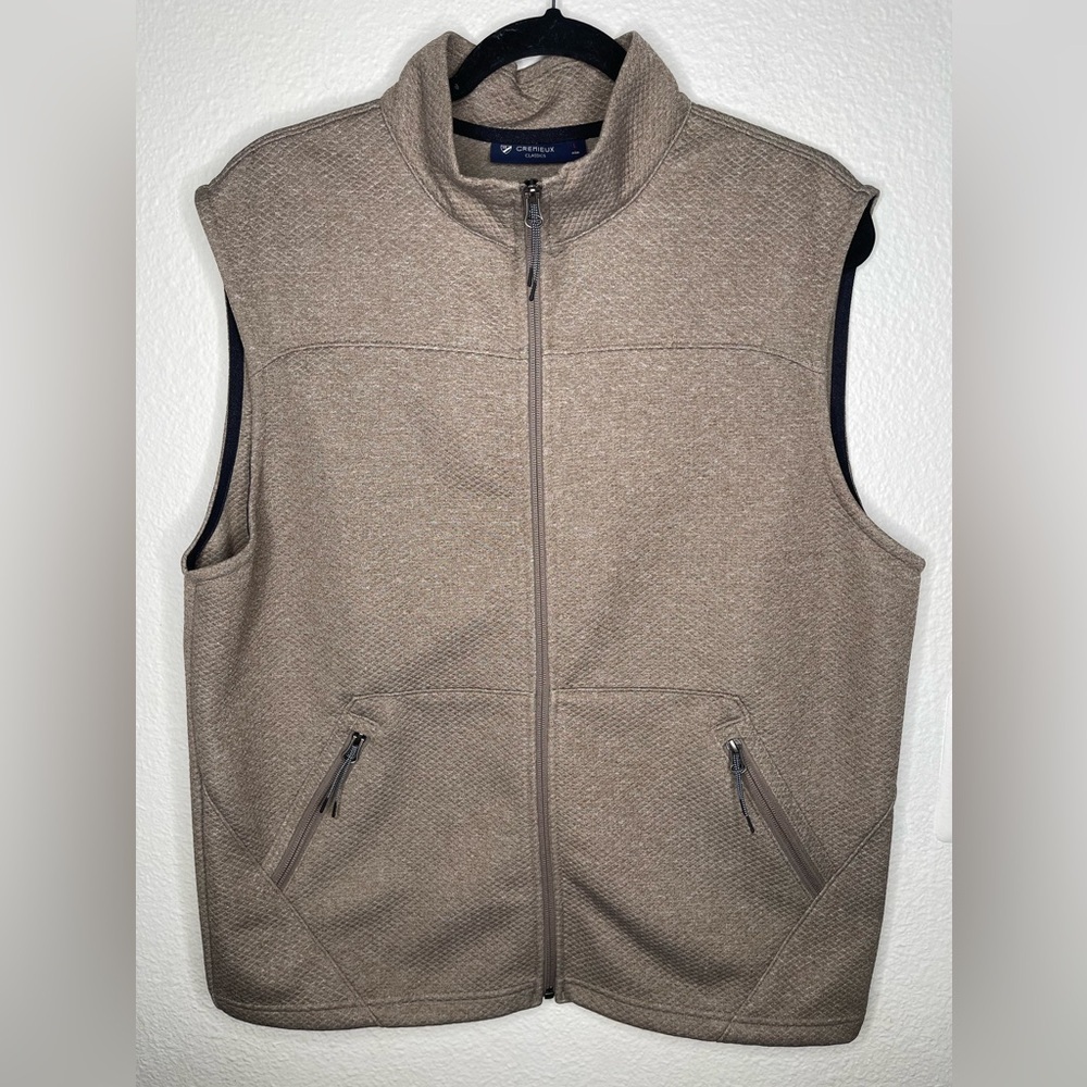 Cremieux classics men’s brown vest size L